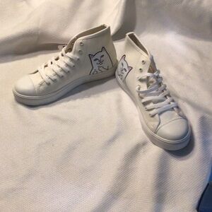 NWT and box RIP N DIP Lord Nermal Cat High Top sneakers color change